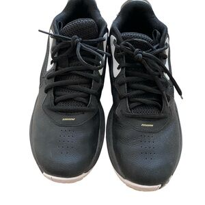 Under Armour Lockdown 6 Basketball Shoes Men’s Size 9 Black and White sn…